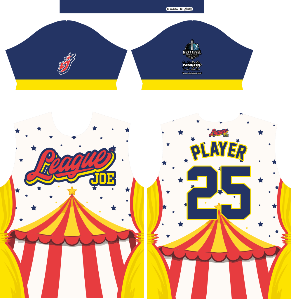 Big Top Legends Official Away Jersey