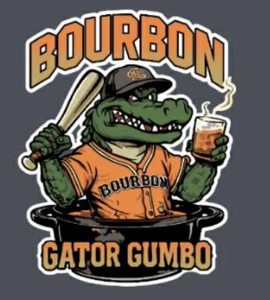 Logo for Bourbon Gator Gumbo
