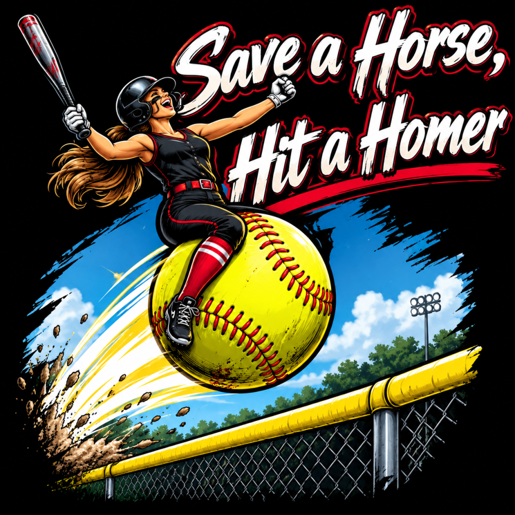 Logo for Save a Horse, Hit a Homer