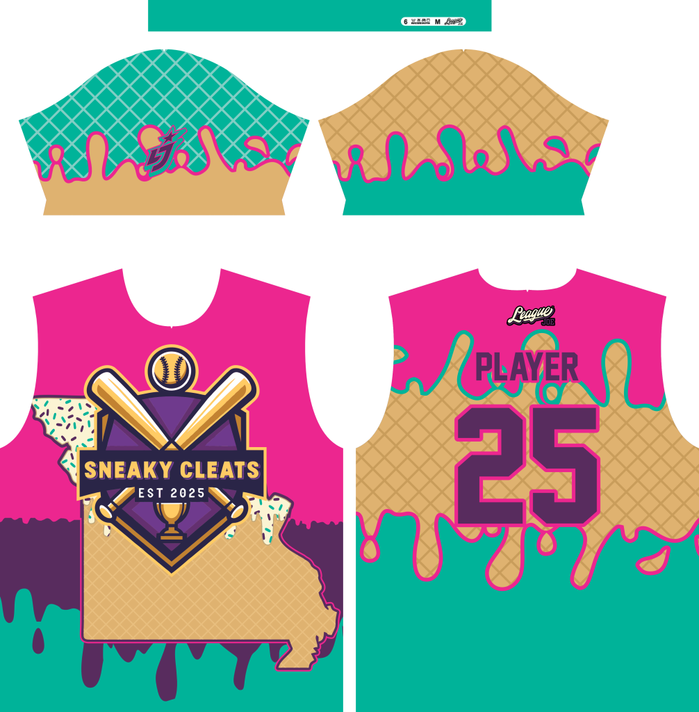 Sneaky Cleats Official Jersey